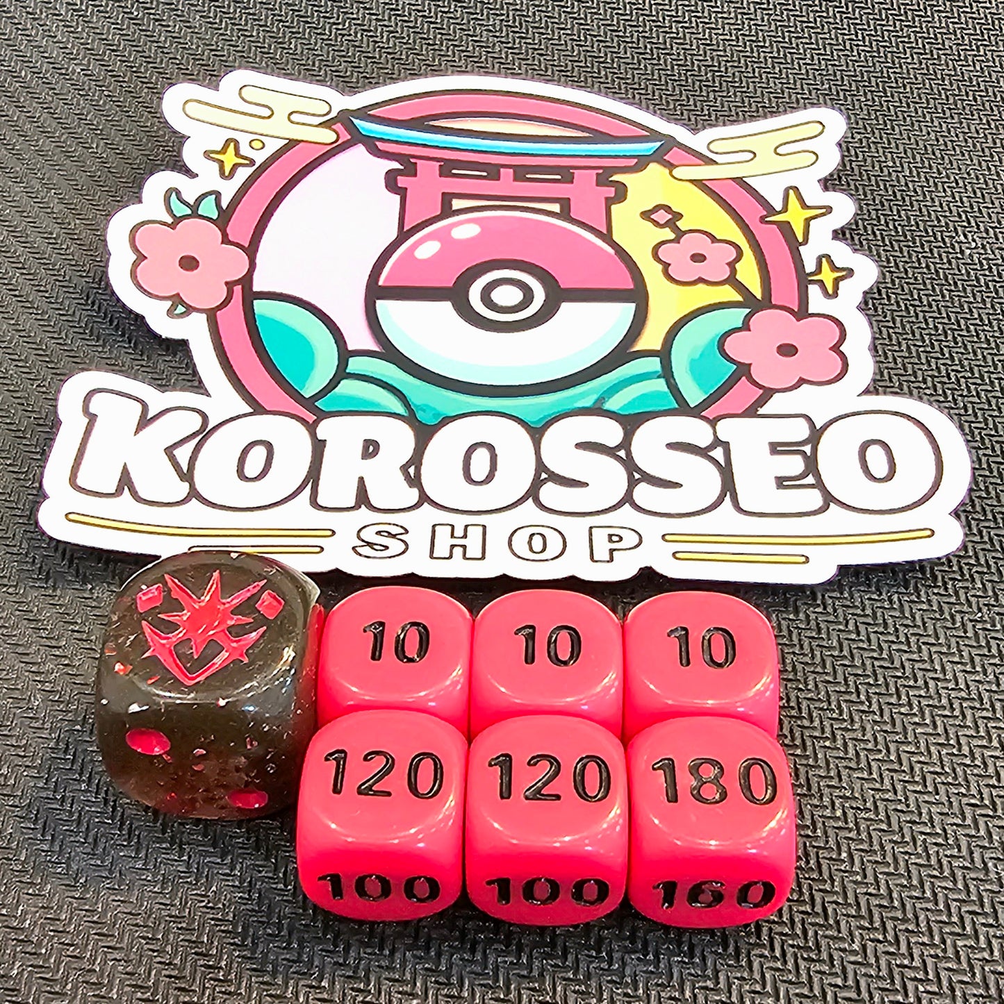 Astral Radiance - ETB Dice - 6 Damage Counters and 1 Coin-Flip Die