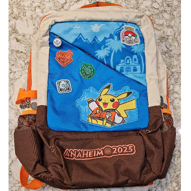 2025 Pokemon World's Competitors Kit Exclusive - Competitor's Backpack (Only Backpack)