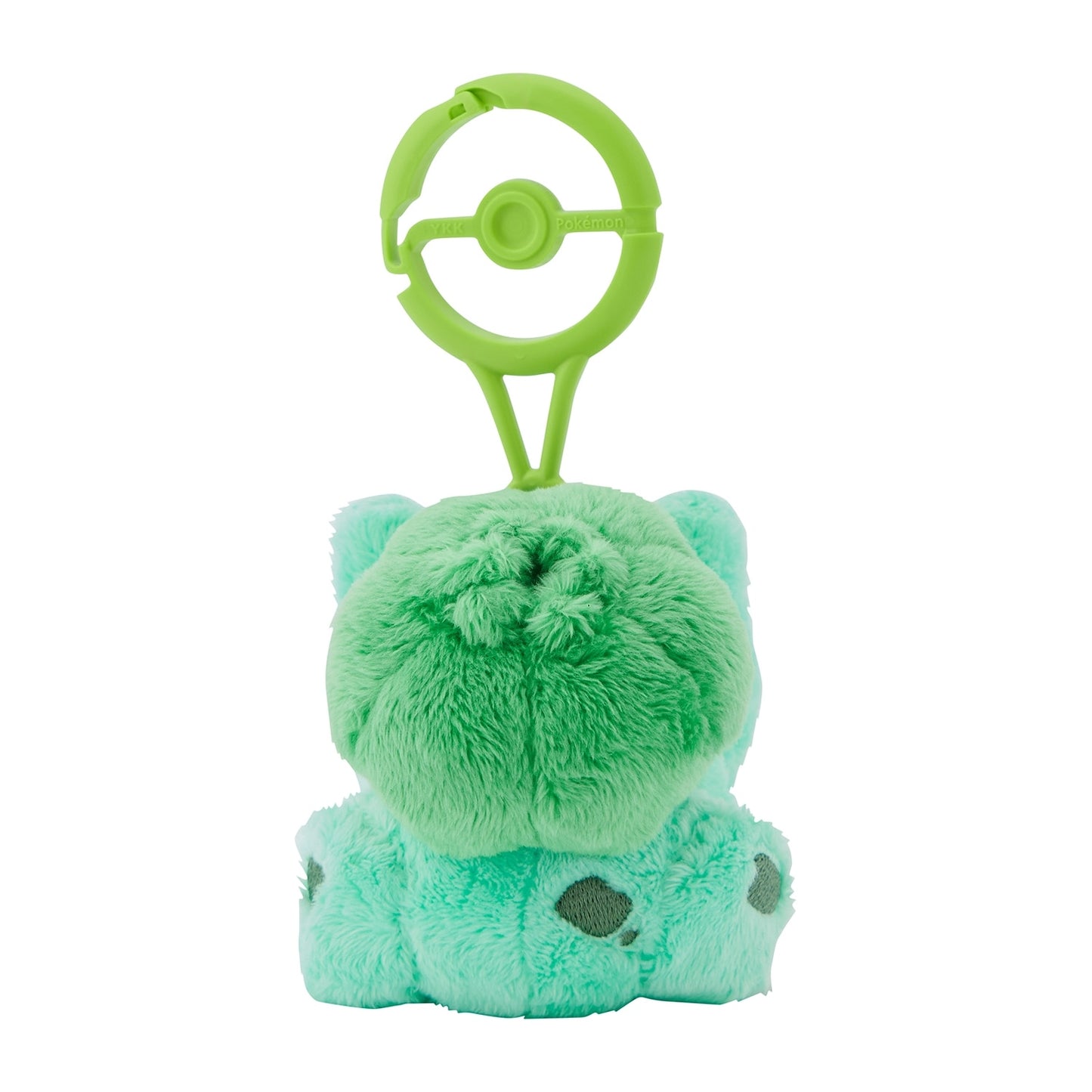Bulbasaur mascot with carabiner