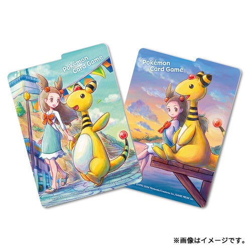 Pokemon Card Game Deck Case Jasmine and Ampharos Deckbox
