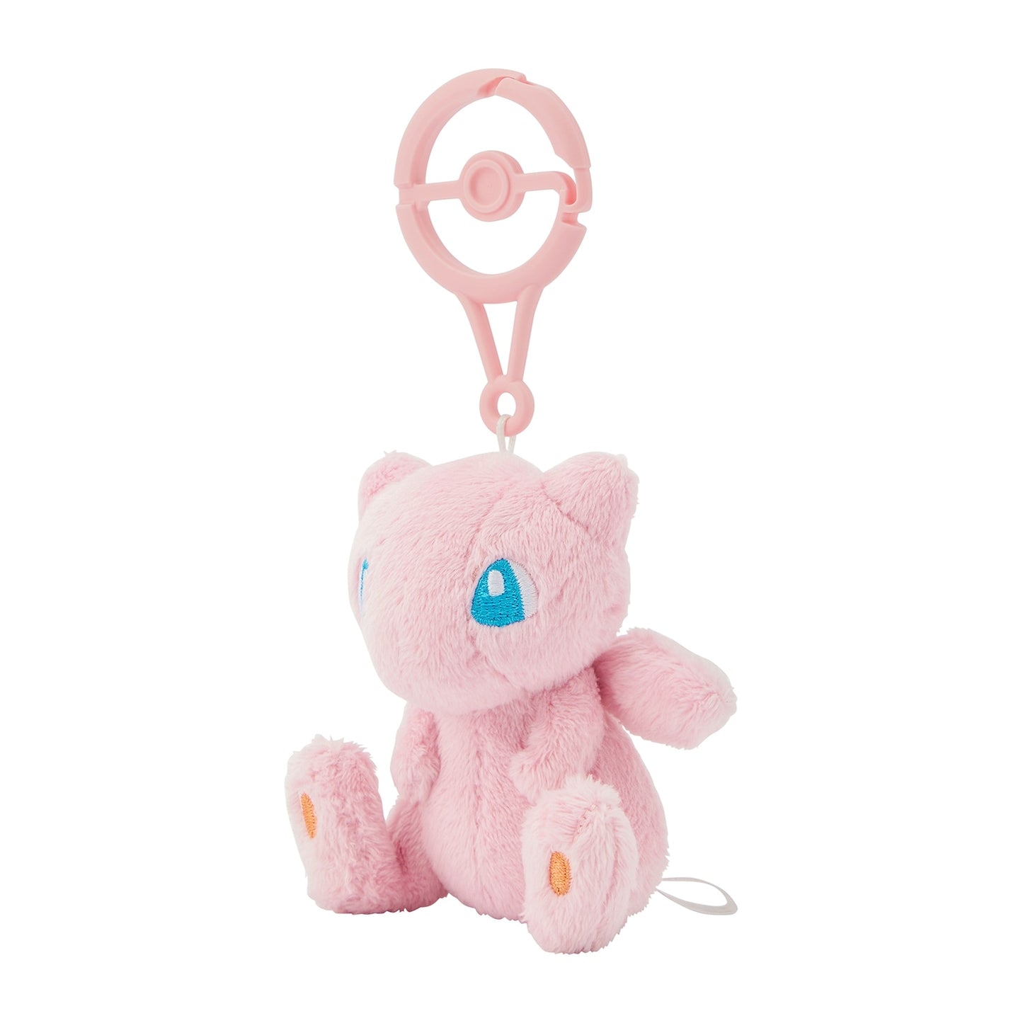 Mew mascot with carabiner