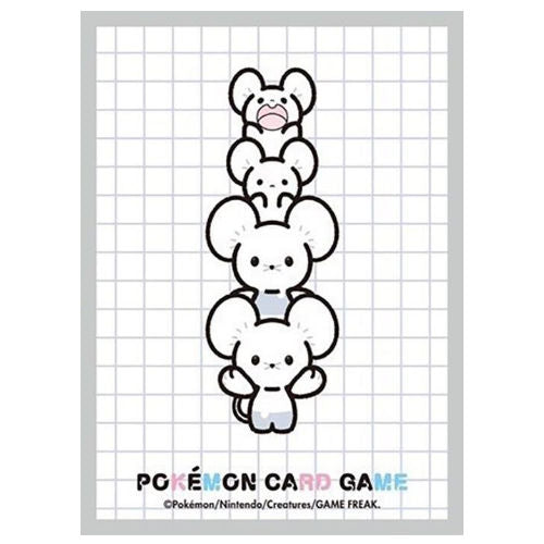 Pokemon TCG: Pokemon Center Japan Exclusive Card Sleeves - Maushold (64-Pack)
