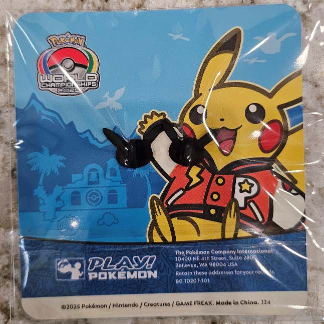 2025 Pokemon World's Competitors Kit Exclusive - Sleeves