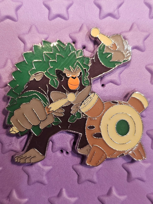 Rillaboom - Official Metal Pin from Rillaboom 3 pack Crown Zenith blister Pin Collection