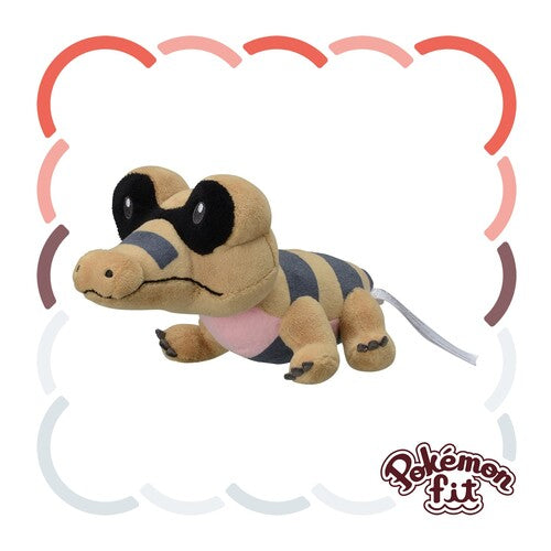 Sandile #551 Pokemon Fit Plush