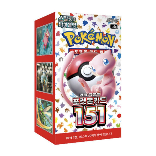 Korean Pokemon 151 - Booster Box (sv2a)