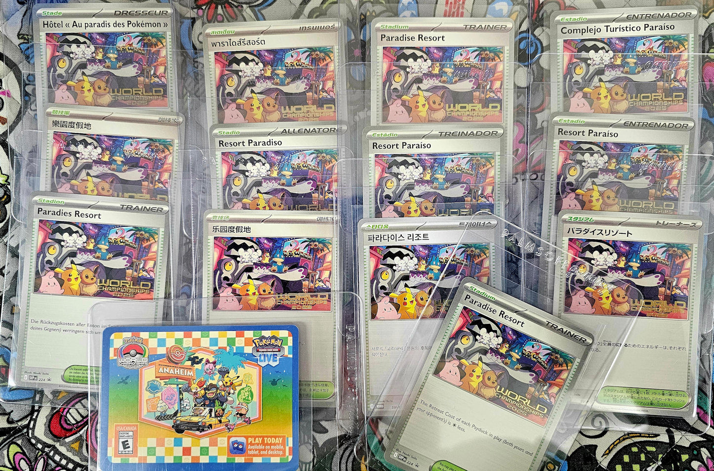 2025 Pokemon World's Competitors Kit Exclusive - Worlds Promo Card's
