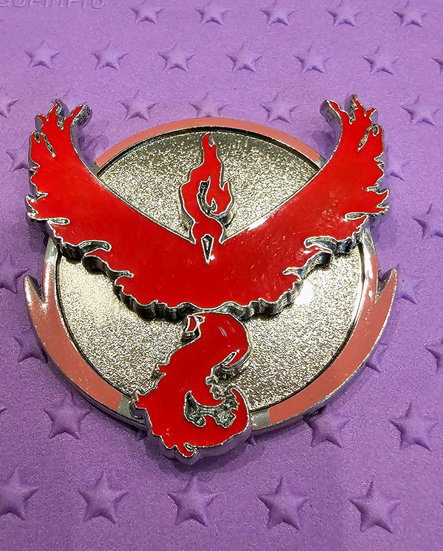 Team Valor MOLTRES Pin - Official Metal Pin - Pokemon GO Special Collection Box
