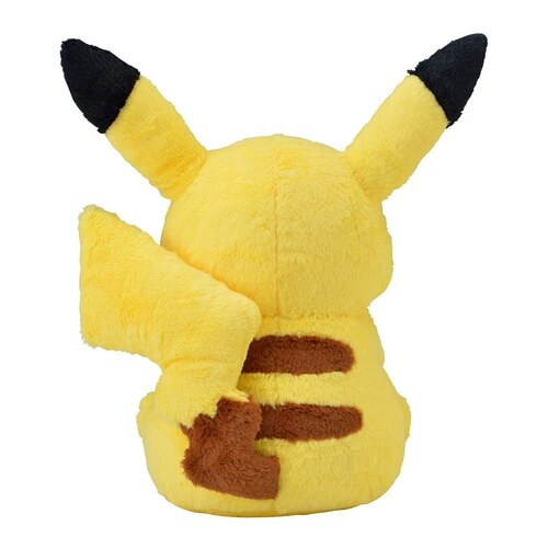 Big fluffy stuffed toy Pikachu