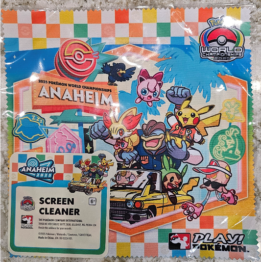 2025 Pokemon World's Competitors Kit Exclusive - Screen Cleaner