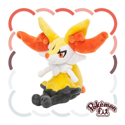 Braixen #654 Pokemon Fit Plush