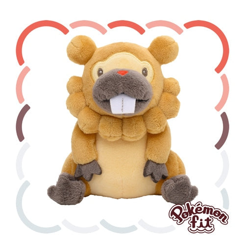 Bidoof #399 Pokemon Fit Plush