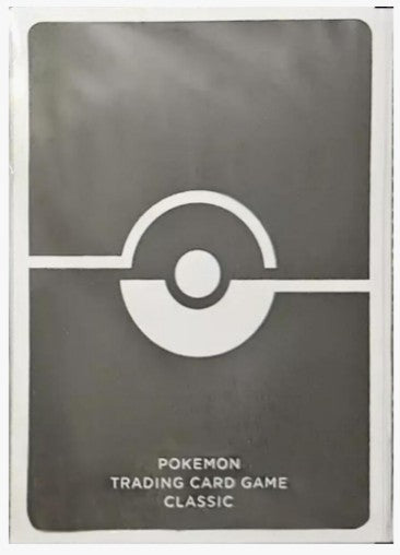 Pokemon TCG: TCG Classic Collection Card Sleeves - Black Sleeves