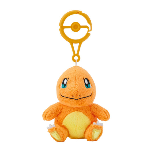 Charmander mascot with carabiner