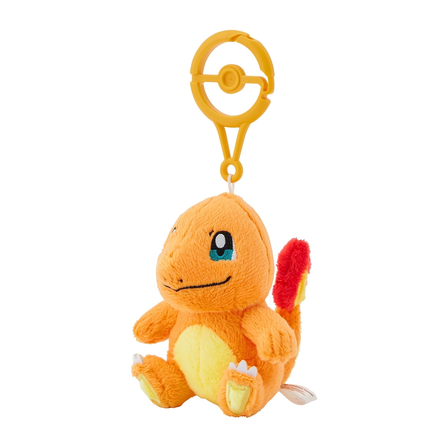 Charmander mascot with carabiner