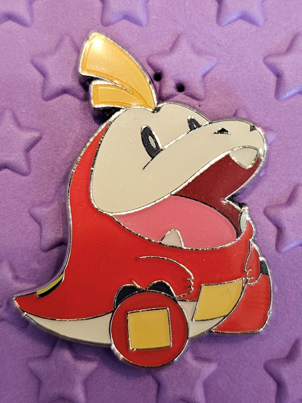 Fuecoco - Official Metal Paldea Collector Pin
