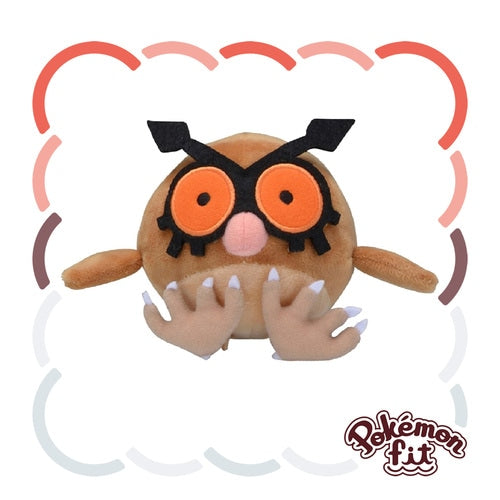 Hoothoot #163 Pokemon Fit Plush