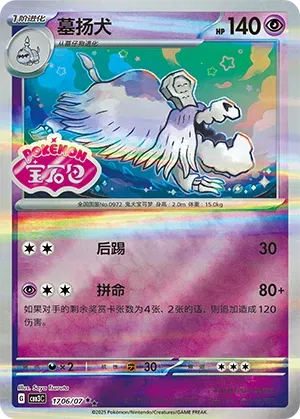 Houndstone - 1706/07 - cbb3c (Shiny Pattern) (CN)