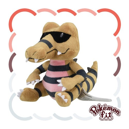 Krokorok #552 Pokemon Fit Plush
