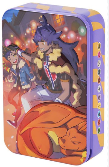 Chinese Leon/Hop Trainer Themed Charizard Tin Only