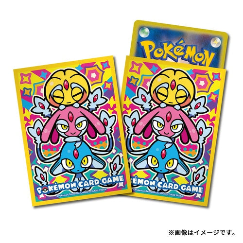 Pokemon Card Game Deck Shield Colorful Triple Uxie & Mesprit & Azelf