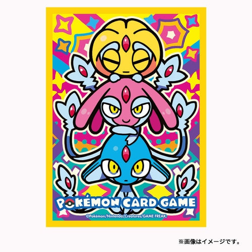 Pokemon Card Game Deck Shield Colorful Triple Uxie & Mesprit & Azelf