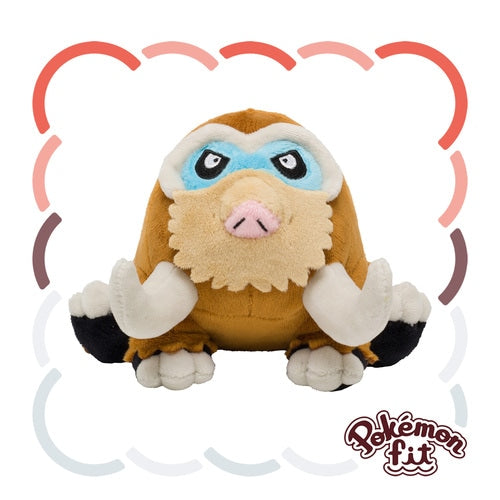 Mamoswine #473 Pokemon Fit Plush