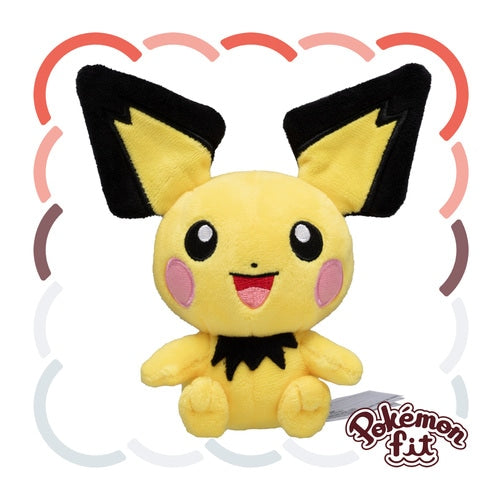 Pichu #172 Pokemon Fit Plush