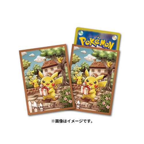 Pokemon Card Game Deck Shield Pikachu Gift