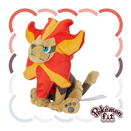 Pyroar (Male) #668 Pokemon Fit Plush