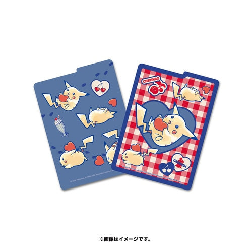 Pokemon Card Game Deck Case Pikachu and Heart