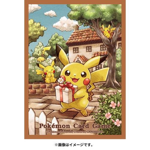 Pokemon Card Game Deck Shield Pikachu Gift