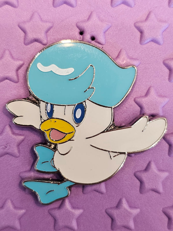 Quaxly - Official Metal Paldea Collector Pin