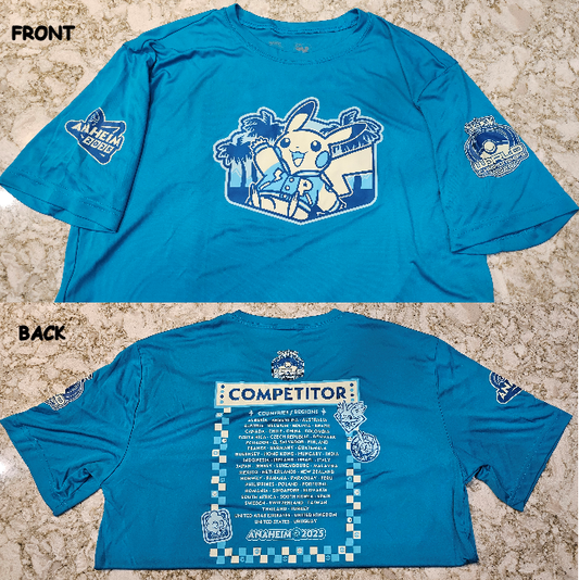 2025 Pokemon World's Competitors Kit Exclusive - Competitor Shirt (sz adult Large)