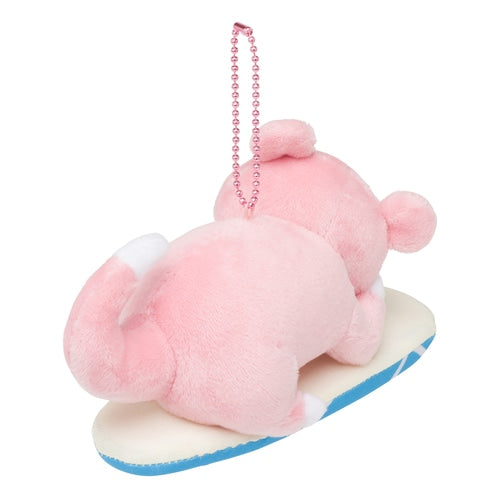 Slowpoke Surf Keychain Plush