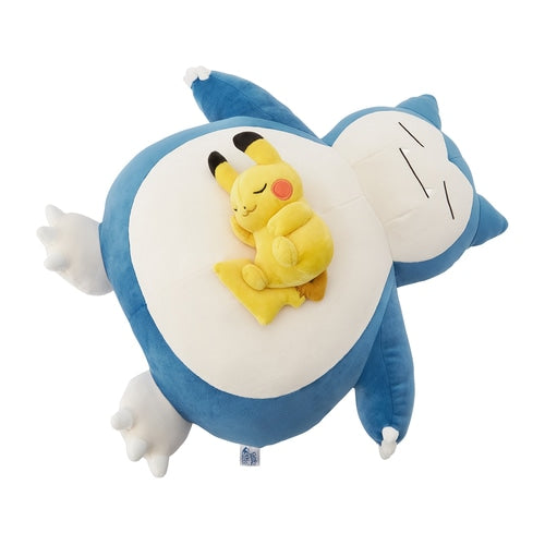 Soft Plush Toy Pokémon Sleep Goodnight Snorlax & Pikachu