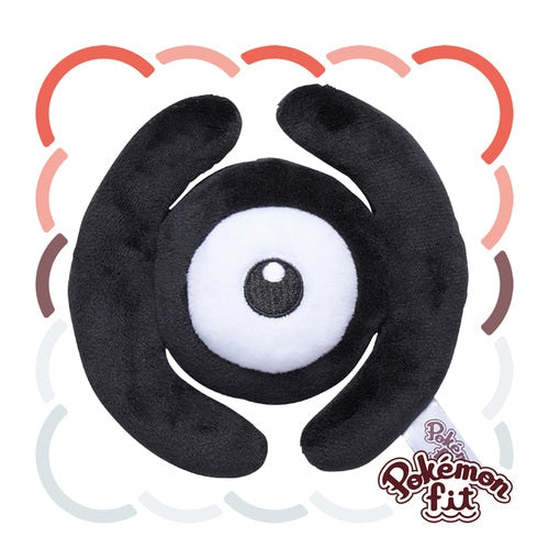 Unown H #201 Pokemon Fit Plush