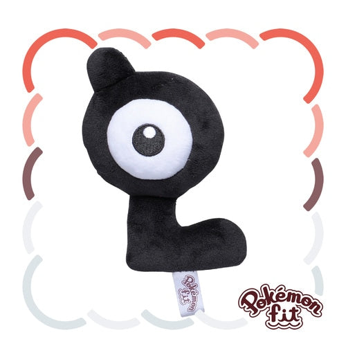 Unown L #201 Pokemon Fit Plush