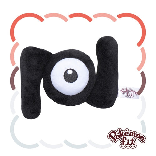 Unown N #201 Pokemon Fit Plush