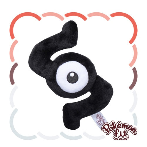 Unown S #201 Pokemon Fit Plush